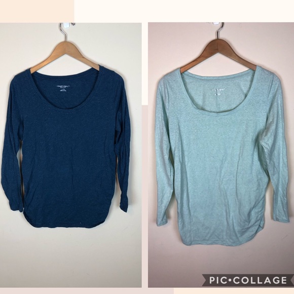 Liz Lange for Target Tops - Liz Lange Maternity Long Sleeve Tee Bundle